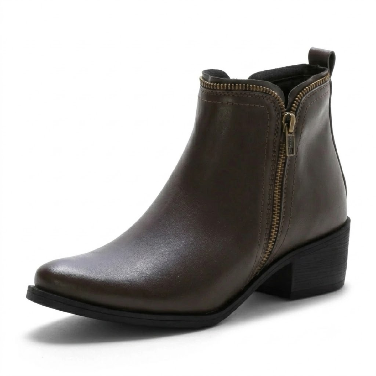 Bota Feminina de Couro Legítimo