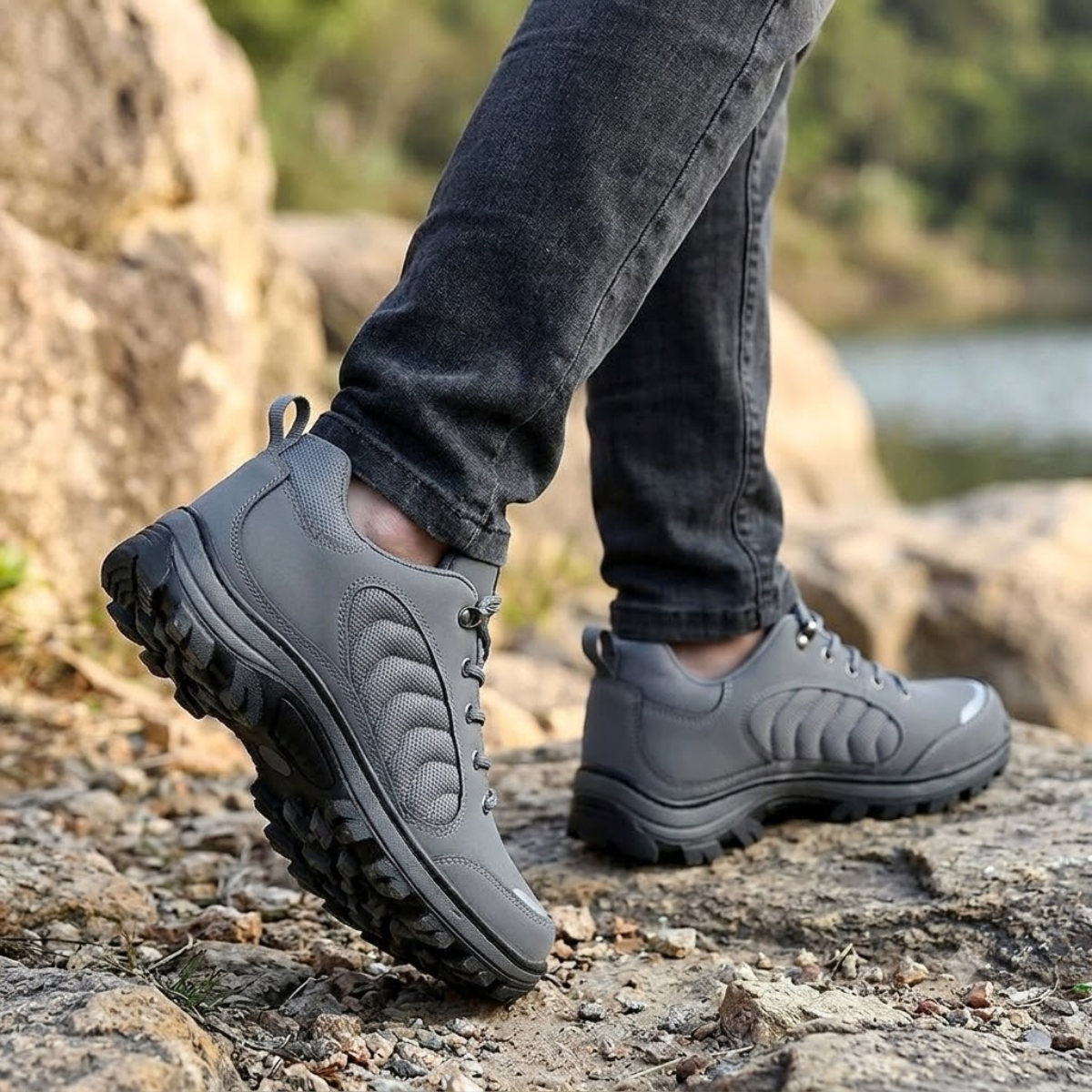 Tênis Ortopédico Masculino Para Caminhada Ultra Resistente