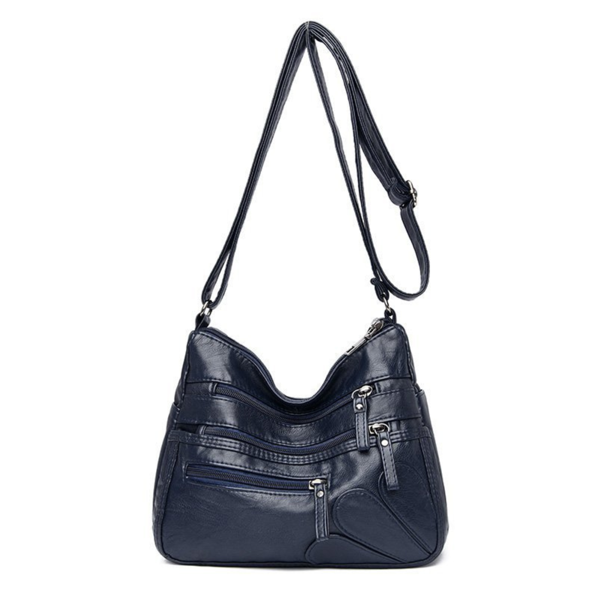 Bolsa de Couro Feminina Transversal Selene