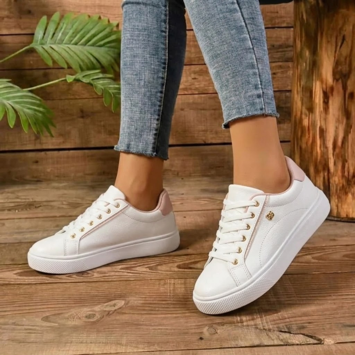 Tênis Branco Feminino Ultra Conforto