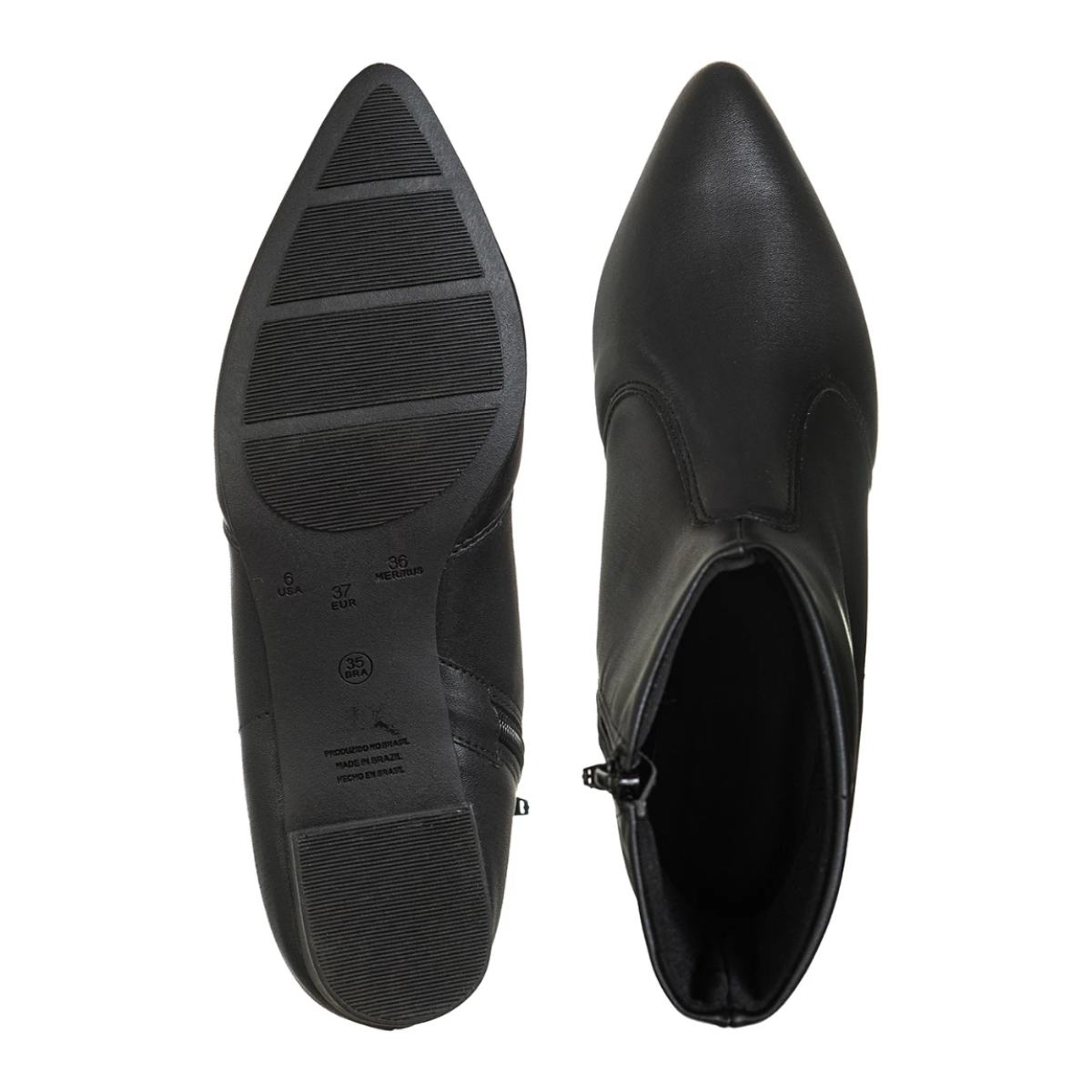 Bota Feminina de Couro Legítimo