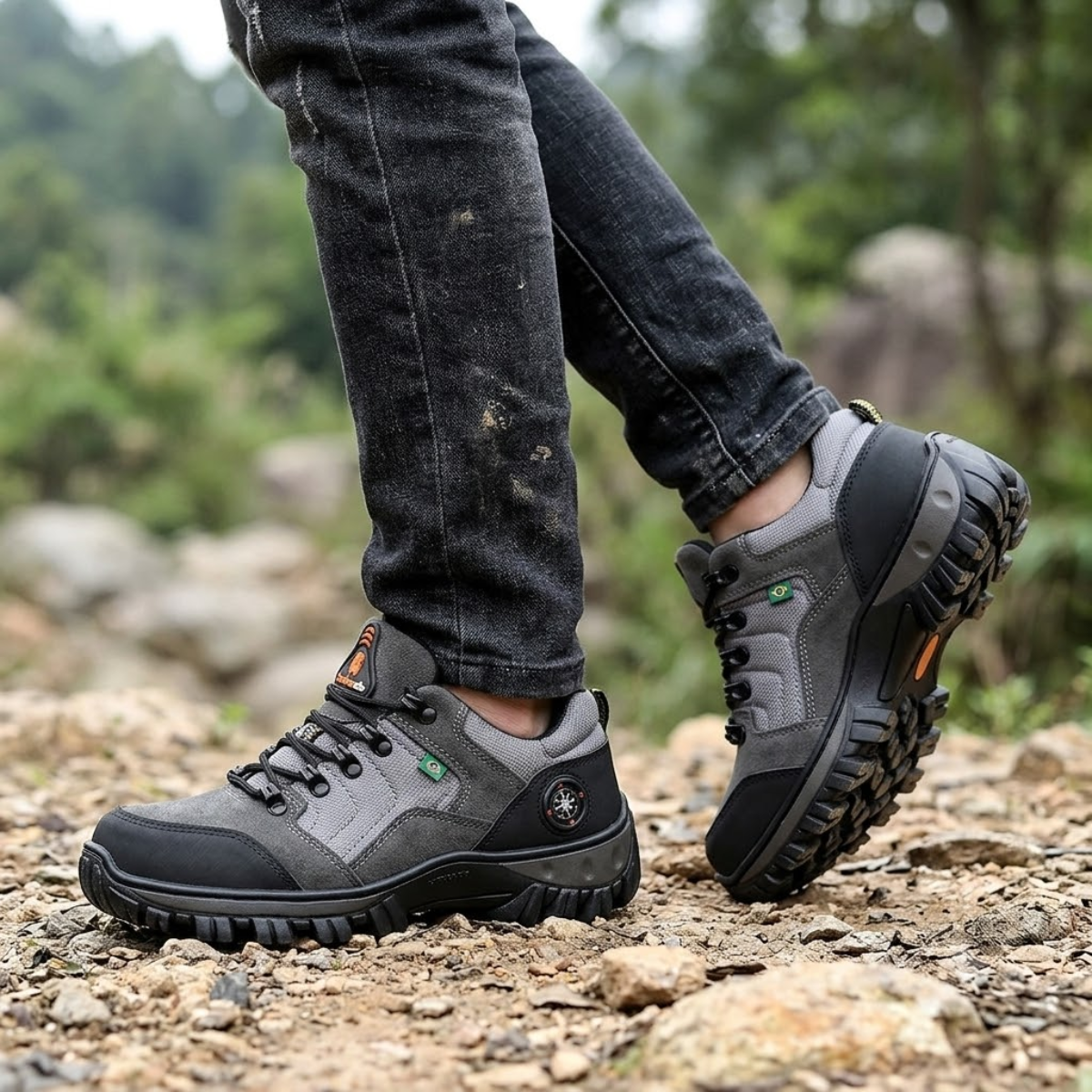 Tênis Ortopédico Masculino Para Caminhada Ultra Resistente