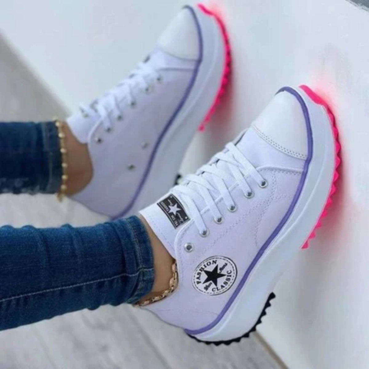 Tênis Ortopédico Feminino Plataforma Ultra Conforto