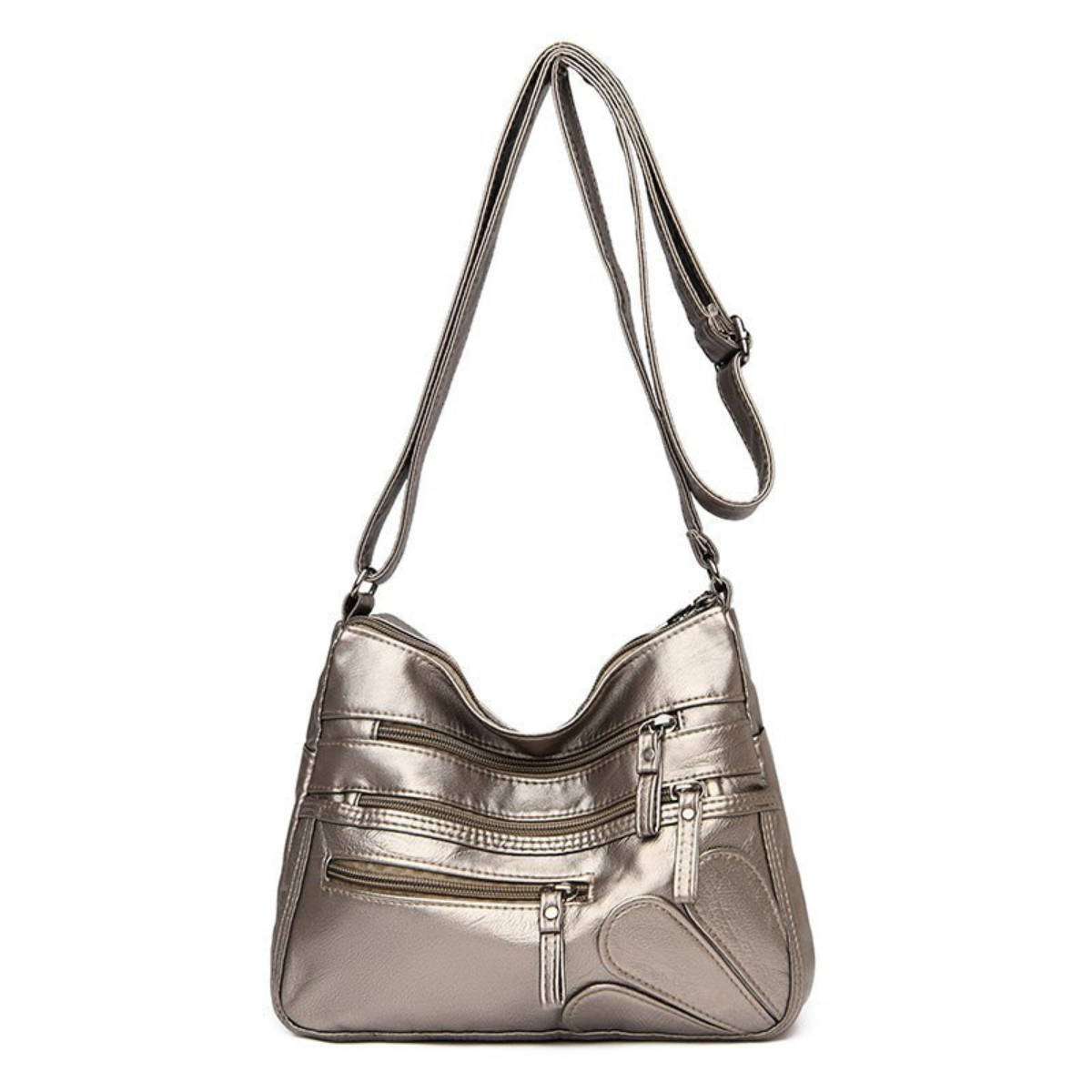 Bolsa de Couro Feminina Transversal Selene