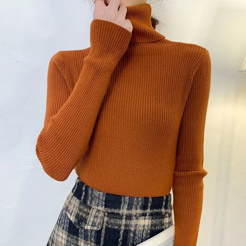 Blusa De Frio Feminina Cacharrel Caramelo / Tamanho Único 262