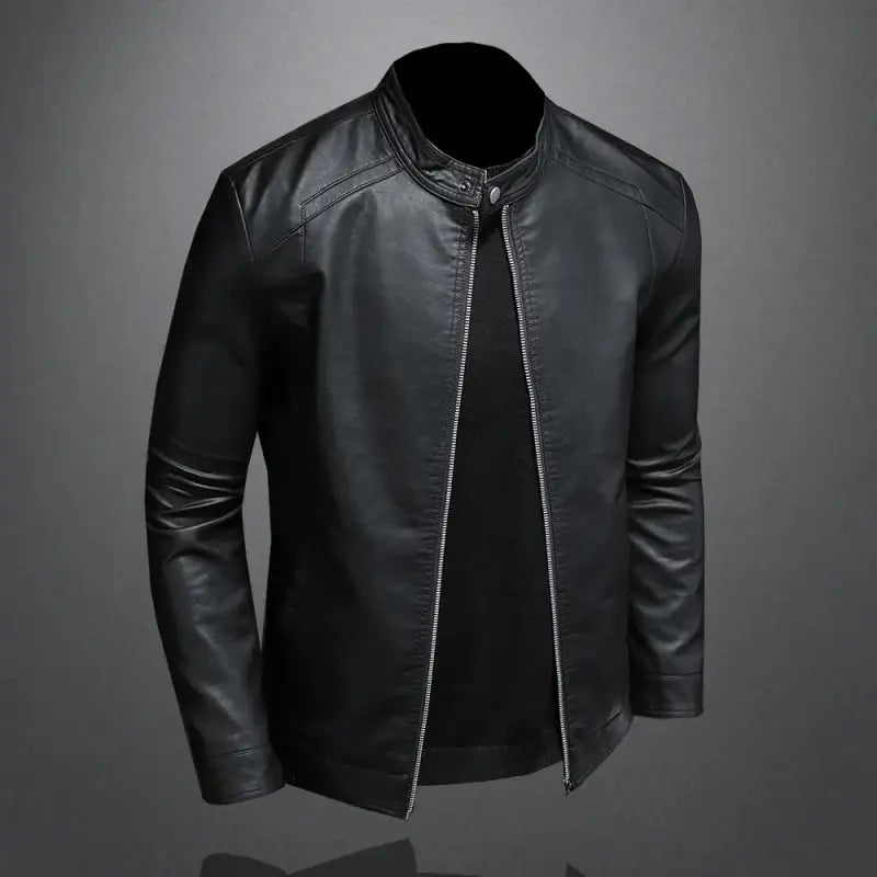 Jaqueta de Couro Masculina Maverick