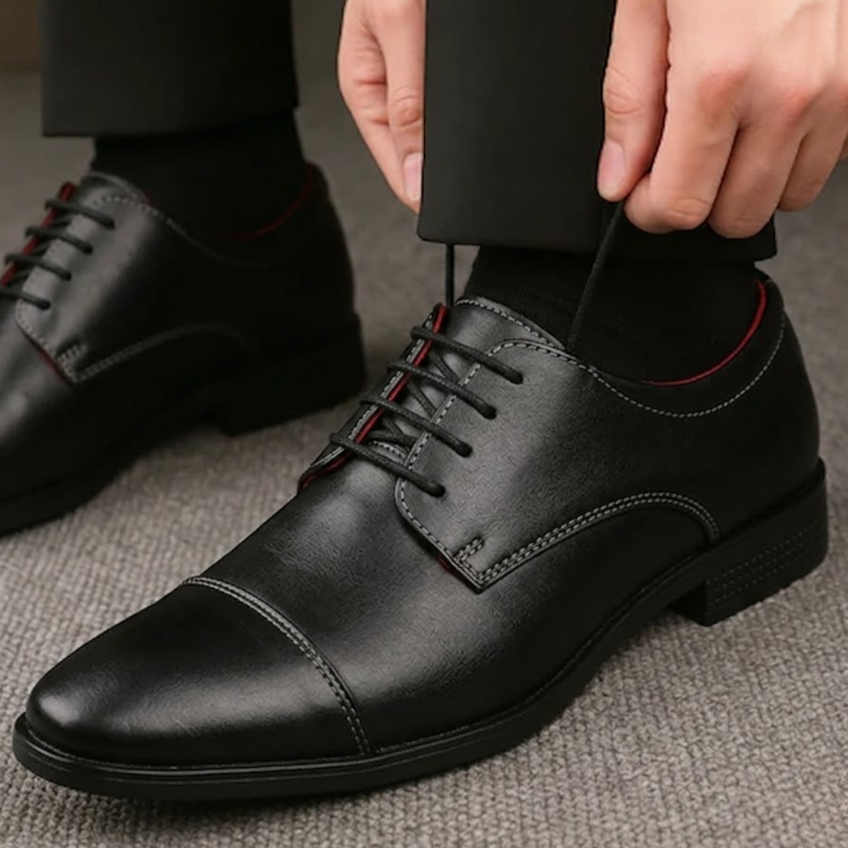Sapato Social Masculino de Couro - Compre 1, Leve 2