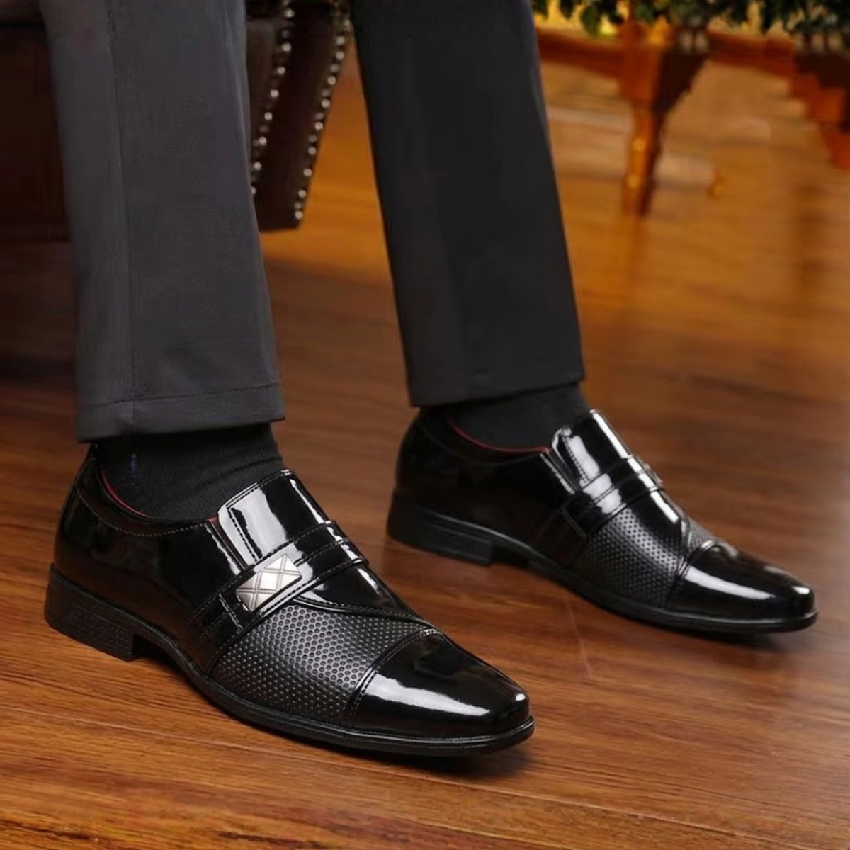 Sapato Social Masculino de Couro - Compre 1, Leve 2