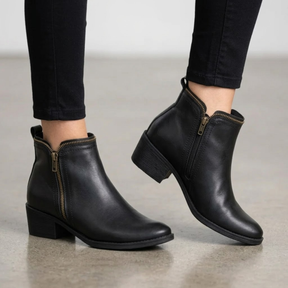 Bota Feminina de Couro Legítimo