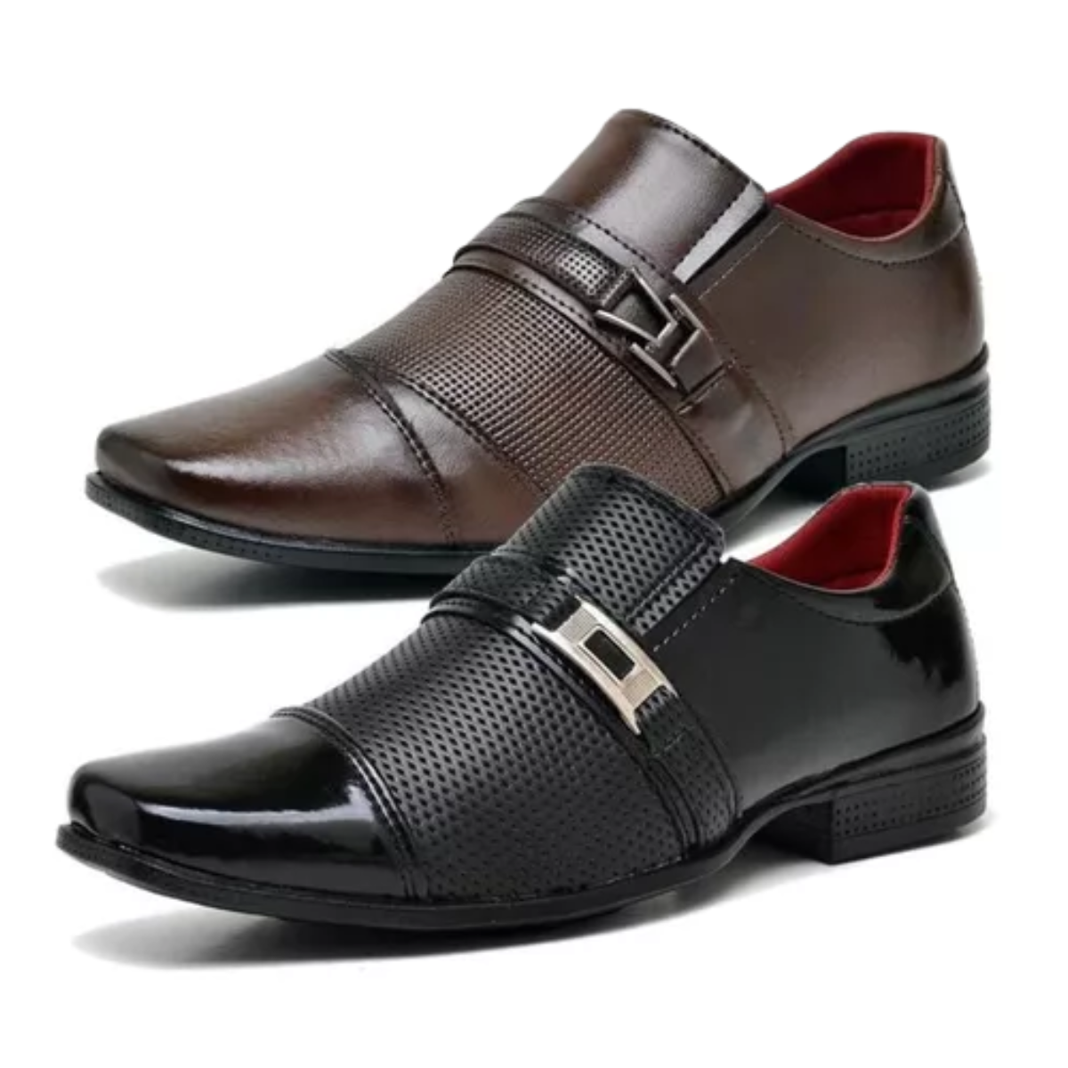 Sapato Social Masculino de Couro - Compre 1, Leve 2