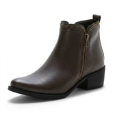 Bota Feminina de Couro Legítimo