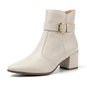 Bota Feminina de Couro Legítimo