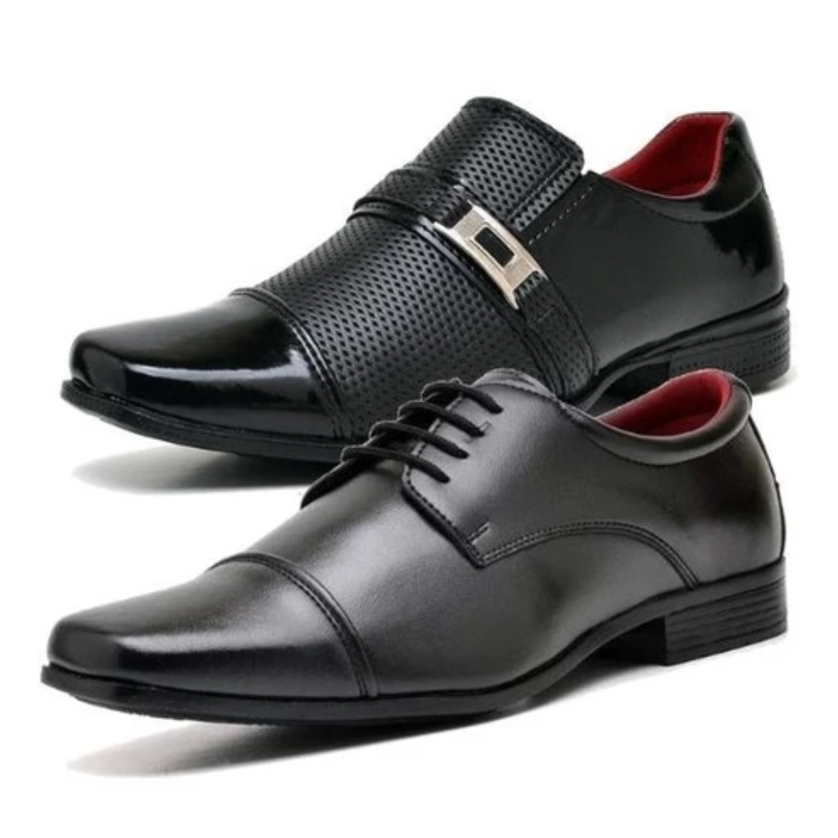 Sapato Social Masculino de Couro - Compre 1, Leve 2