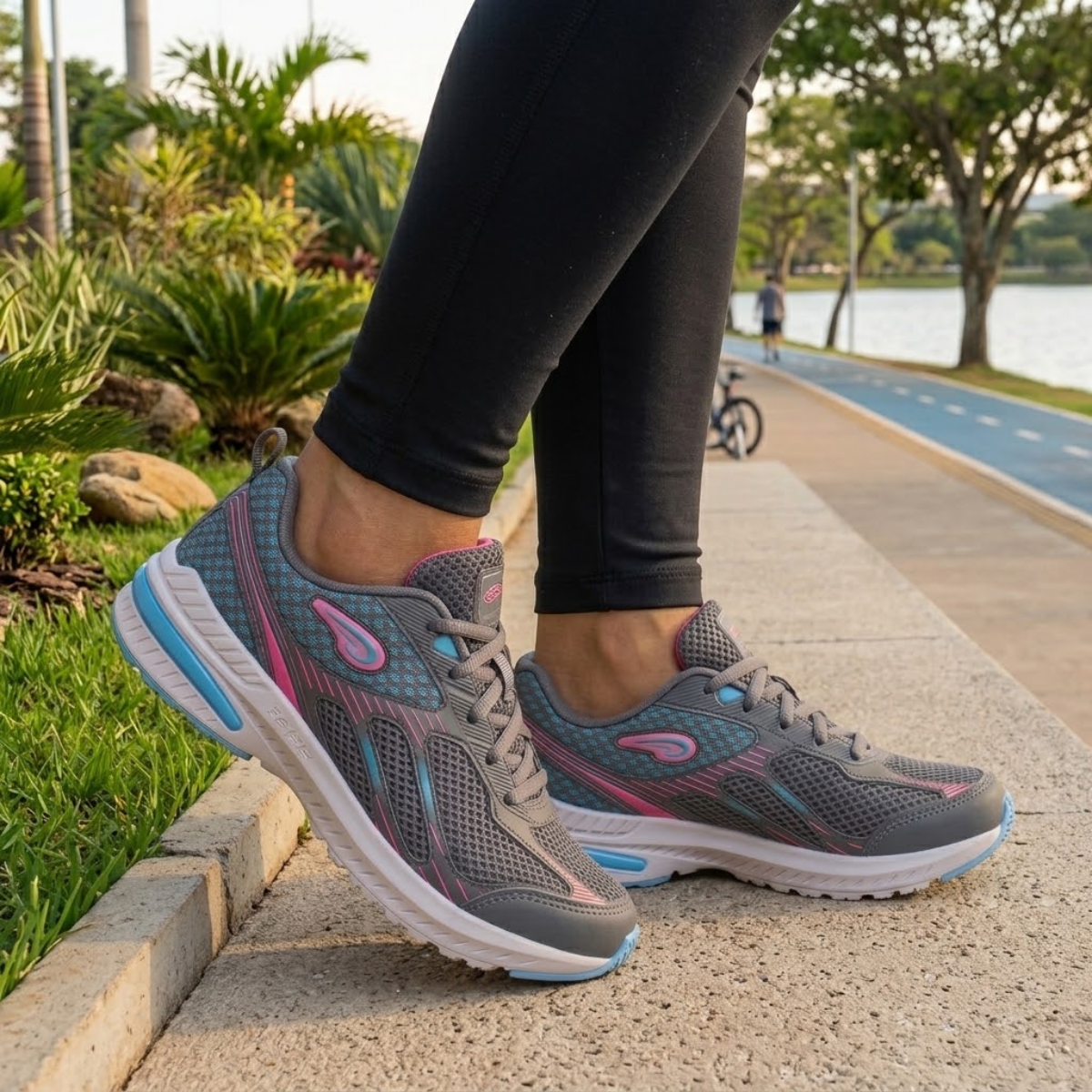Tênis Esportivo Feminino Para Caminhada Ultra Conforto