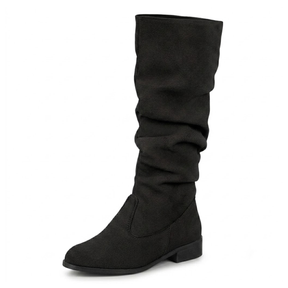 Bota Feminina Cano Médio de Camurça