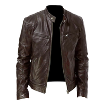 Jaqueta Masculina de Couro