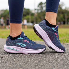Tênis Esportivo Feminino Para Caminhada Super Conforto
