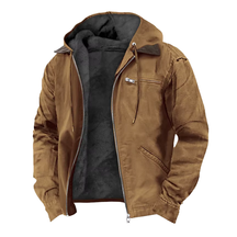 Jaqueta Masculina Forrada com Capuz