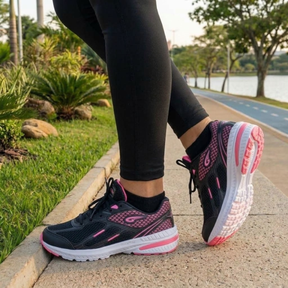 Tênis Esportivo Feminino Para Caminhada Ultra Conforto