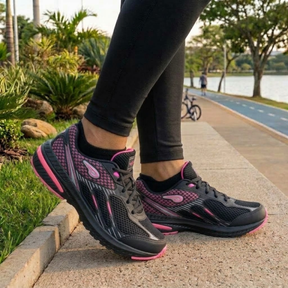 Tênis Esportivo Feminino Para Caminhada Ultra Conforto