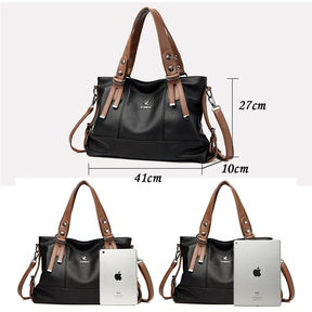 Bolsa Feminina Grande de Couro