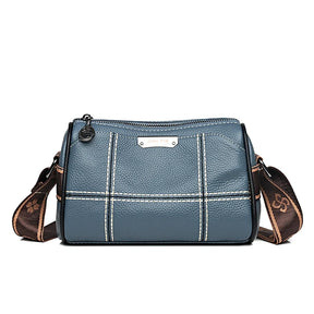 Bolsa Transversal Feminina de Couro