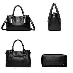 Bolsa de Ombro Feminina de Couro Legítimo