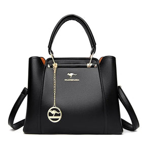 Bolsa de Ombro Feminina de Couro Legítimo