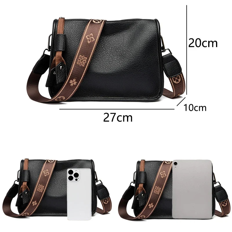Bolsa de Couro Feminina Luisa