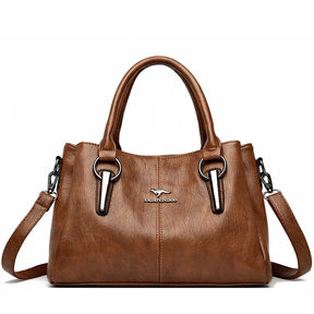 Bolsa de Ombro Feminina de Couro Legítimo