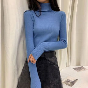 Blusa De Frio Feminina Cacharrel Azul / Tamanho Único 262