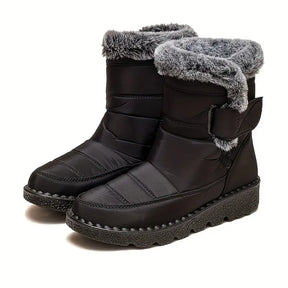 Bota Para Neve Feminina Forrada Impermeável