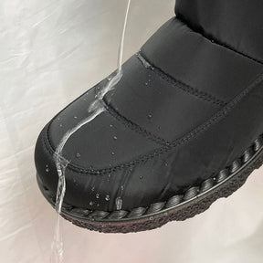 Bota Para Neve Feminina Forrada Impermeável