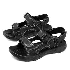Sandália Masculina de Couro Confortável